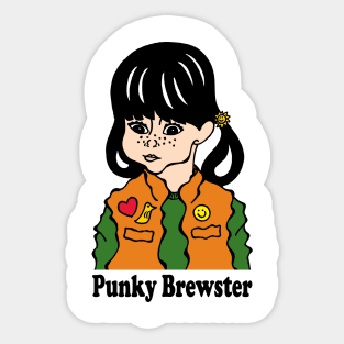 PUNKY BREWSTER FAN ART!! Sticker